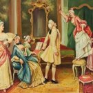 palace Hand painted oil painting on canvas"Royal member"60x90CM(23.6"x35.4")Unframed-01