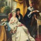 palace Hand painted oil painting on canvas"Royal member"60x90CM(23.6"x35.4")Unframed-03