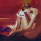 Simple modern Hand painted oil painting on canvas"nude woman"75x100CM(29.5"x39.4")Unframed-07 Simple modern Hand painted oil painting on canvas"nude woman"75x100CM(29.5"x39.4")Unframed-07