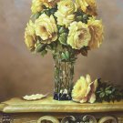 Simple modern Hand painted oil painting on canvas"Flowers"60x90CM(23.6"x35.4")Unframed-01