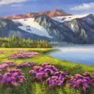 American style Hand painted oil painting on canvas"Shangri-La"70x180CM(27.6"x70.9")Unframed-10 American style Hand painted oil painting on canvas"Shangri-La"70x180CM(27.6"x70.9")Unframed-10