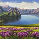 American style Hand painted oil painting on canvas"Shangri-La"70x180CM(27.6"x70.9")Unframed-11 American style Hand painted oil painting on canvas"Shangri-La"70x180CM(27.6"x70.9")Unframed-11