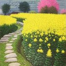 American style oil painting on canvas"Image of the countryside"60x120CM(23.6"x47.2")Unframed-02 American style oil painting on canvas"Image of the countryside"60x120CM(23.6"x47.2")Unframed-02