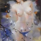 Simple modern Hand painted oil painting on canvas"nude woman"60x90CM(23.6"x35.4")Unframed-25 Simple modern Hand painted oil painting on canvas"nude woman"60x90CM(23.6"x35.4")Unframed-25