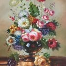 Simple modern Hand painted oil painting on canvas"Flowers"60x90CM(23.6"x35.4")Unframed-06