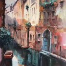 European style Hand painted oil painting on canvas"Venice"60x90CM(23.6"x35.4")Unframed-07 European style Hand painted oil painting on canvas"Venice"60x90CM(23.6"x35.4")Unframed-07