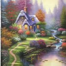 European style Hand-painted oil painting on canvas"mind home"50x60CM(19.7"x23.6")Unframed-01