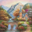 European style Hand-painted oil painting on canvas"mind home"50x60CM(19.7"x23.6")Unframed-10 European style Hand-painted oil painting on canvas"mind home"50x60CM(19.7"x23.6")Unframed-10