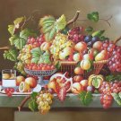 Simple modern Hand painted oil painting on canvas"harvest fruits"60x90CM(23.6"x35.4")Unframed-33