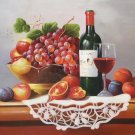 handpainted oil painting on canvas Art Decor"Grape wine"50x60CM(19.7"x23.6")Unframed-41