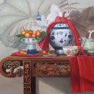 Simple modern Hand painted oil painting on canvas"ceramics"60x90CM(23.6"x35.4")Unframed-02