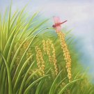 Simple modern Hand-painted oil painting on canvas"crop"50x60CM(19.7"x23.6")Unframed-02