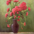 Simple modern Hand painted oil painting on canvas"Potted flowers"50x60CM(19.7"x23.6")Unframed-02