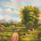 Hand painted oil painting on canvas"Image of the countryside"50x60CM(19.7"x23.6")Unframed-17 Hand painted oil painting on canvas"Image of the countryside"50x60CM(19.7"x23.6")Unframed-17
