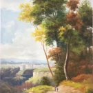 Hand painted oil painting on canvas"Image of the countryside"60x90CM(23.6"x35.4")Unframed-21 Hand painted oil painting on canvas"Image of the countryside"60x90CM(23.6"x35.4")Unframed-21
