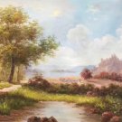 Hand painted oil painting on canvas"Image of the countryside"60x90CM(23.6"x35.4")Unframed-26 Hand painted oil painting on canvas"Image of the countryside"60x90CM(23.6"x35.4")Unframed-26