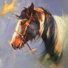Hand painted oil painting on canvas"Akhal-teke horses"60x80CM(23.6"x31.5")Unframed-03 Hand painted oil painting on canvas"Akhal-teke horses"60x80CM(23.6"x31.5")Unframed-03