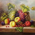 Hand painted oil painting on canvas"bumper harvest fruits"50x60CM(19.7"x23.6")Unframed-14