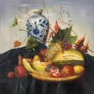 Hand painted oil painting on canvas"ceramics and harvest fruits"50x60CM(19.7"x23.6")Unframed-44 Hand painted oil painting on canvas"ceramics and harvest fruits"50x60CM(19.7"x23.6")Unframed-44