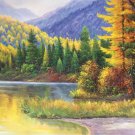 Hand painted oil painting on canvas"Creek"60x90CM(23.6"x35.4")Unframed-50 Hand painted oil painting on canvas"Creek"60x90CM(23.6"x35.4")Unframed-50