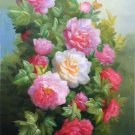 Simple modern Hand painted oil painting on canvas"Flowers"60x90CM(23.6"x35.4")Unframed-20