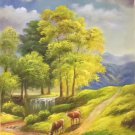 Hand painted oil painting on canvas"Image of the countryside"60x90CM(23.6"x35.4")Unframed-31 Hand painted oil painting on canvas"Image of the countryside"60x90CM(23.6"x35.4")Unframed-31