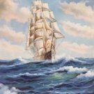 Simple modern Hand painted oil painting on canvas"Adventure sailboat"50x60CM(19.7"x23.6")Unframed-04 Simple modern Hand painted oil painting on canvas"Adventure sailboat"50x60CM(19.7"x23.6")Unframed-04