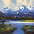 Hand painted oil painting on canvas"Creek"50x60CM(19.7"x23.6")Unframed-56