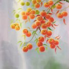 Hand painted oil painting on canvas"persimmon"60x90CM(23.6"x35.4")Unframed-22
