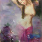 European style Hand painted oil painting on canvas"nude woman"60x90CM(23.6"x35.4")Unframed-31