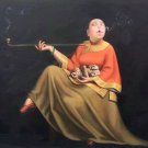 Simple modern Hand painted oil painting on canvas"Smoking woman"50x60CM(19.7"x23.6")Unframed-12 Simple modern Hand painted oil painting on canvas"Smoking woman"50x60CM(19.7"x23.6")Unframed-12