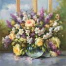 Simple modern Hand painted oil painting on canvas"Flowers"80x80CM(31.5"x31.5")Unframed-29 Simple modern Hand painted oil painting on canvas"Flowers"80x80CM(31.5"x31.5")Unframed-29