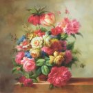 Simple modern Hand painted oil painting on canvas"Flowers"80x80CM(31.5"x31.5")Unframed-31