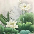 Chinese style Hand painted oil painting on canvas"lotus"50x60CM(19.7"x23.6")Â Unframed-14 Chinese style Hand painted oil painting on canvas"lotus"50x60CM(19.7"x23.6")Â Unframed-14