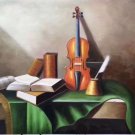 Simple modern Hand painted oil painting on canvas"violin"60x90CM(23.6"x35.4")Unframed-02