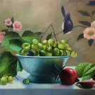Hand painted oil painting on canvas"bumper harvest fruits"60x90CM(23.6"x35.4")Unframed-53