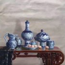 Chinese style Hand painted oil painting on canvas"ceramics"75x100CM(29.5"x39.4")Unframed-22 Chinese style Hand painted oil painting on canvas"ceramics"75x100CM(29.5"x39.4")Unframed-22
