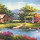 European style Hand-painted oil painting on canvas"mind home"70x180CM(27.6"x70.9")Unframed-21 European style Hand-painted oil painting on canvas"mind home"70x180CM(27.6"x70.9")Unframed-21