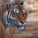 Simple modern Hand painted oil painting on canvas"tiger"60x90CM(23.6"x35.4")Unframed-01