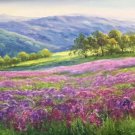 American style Hand painted oil painting on canvas"Creek"70x180CM(27.6"x70.9")Unframed-108