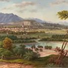 Hand painted oil painting on canvas"Image of the countryside"70x180CM(27.6"x70.9")Unframed-50 Hand painted oil painting on canvas"Image of the countryside"70x180CM(27.6"x70.9")Unframed-50