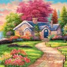 European style Hand-painted oil painting on canvas"mind home"70x180CM(27.6"x70.9")Unframed-27