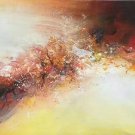 Simple modern Hand-painted oil painting on canvas"Cirrus"40x150cm(16'' X 60'')Unframe-01 Simple modern Hand-painted oil painting on canvas"Cirrus"40x150cm(16'' X 60'')Unframe-01