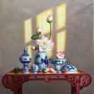Chinese style Hand painted oil painting on canvas"ceramics"75x100CM(29.5"x39.4")Unframed-31 Chinese style Hand painted oil painting on canvas"ceramics"75x100CM(29.5"x39.4")Unframed-31