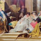 palace Hand painted oil painting on canvas"Royal member"90x180CM(36"x72")Unframed-18