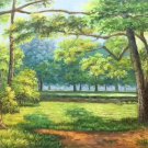 Nordic style Hand painted oil painting on canvas"forest"70x180CM(27.6"x70.9")Unframed-39