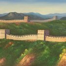 Chinese style Hand painted oil painting on canvas"Great Wall"70x180CM(27.6"x70.9")Unframed-07