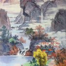 Hand painted oil painting on canvas"Mountains and rivers unlimited"80x130CM(33"x50")Unframed-17 Hand painted oil painting on canvas"Mountains and rivers unlimited"80x130CM(33"x50")Unframed-17