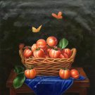 Hand painted oil painting on canvas"persimmon"80x80CM(33"x33")Unframed-27