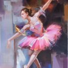 European style Body Art Hand painted oil painting on canvas"Ballet girl"60x90CM(24"x36")Unframed-05 European style Body Art Hand painted oil painting on canvas"Ballet girl"60x90CM(24"x36")Unframed-05